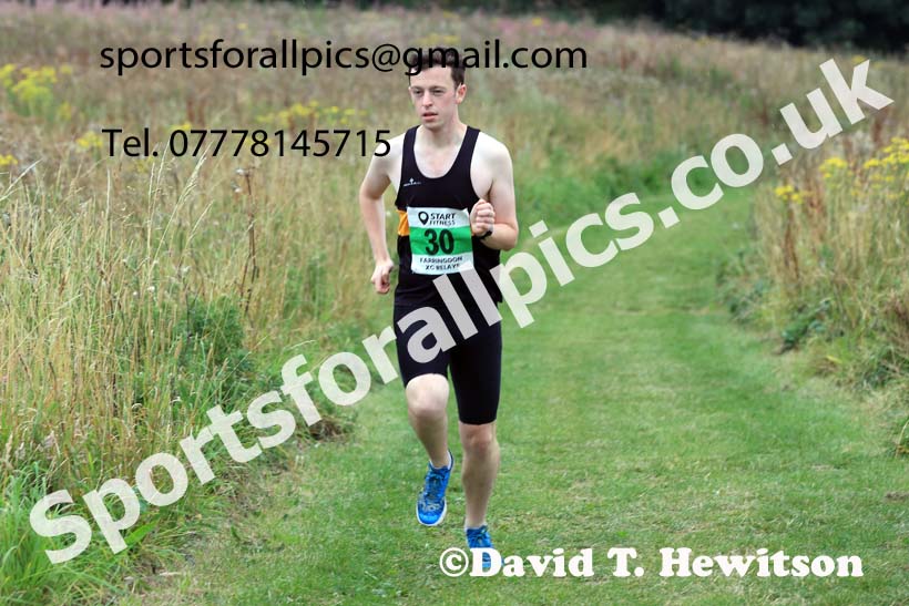 Senior Men and Veterans Relay, 2024 Sunderland XC Relays.  Photo: David T. Hewitson/Sports for All Pics